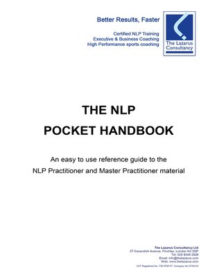 cover image of The NLP Pocket Handbook